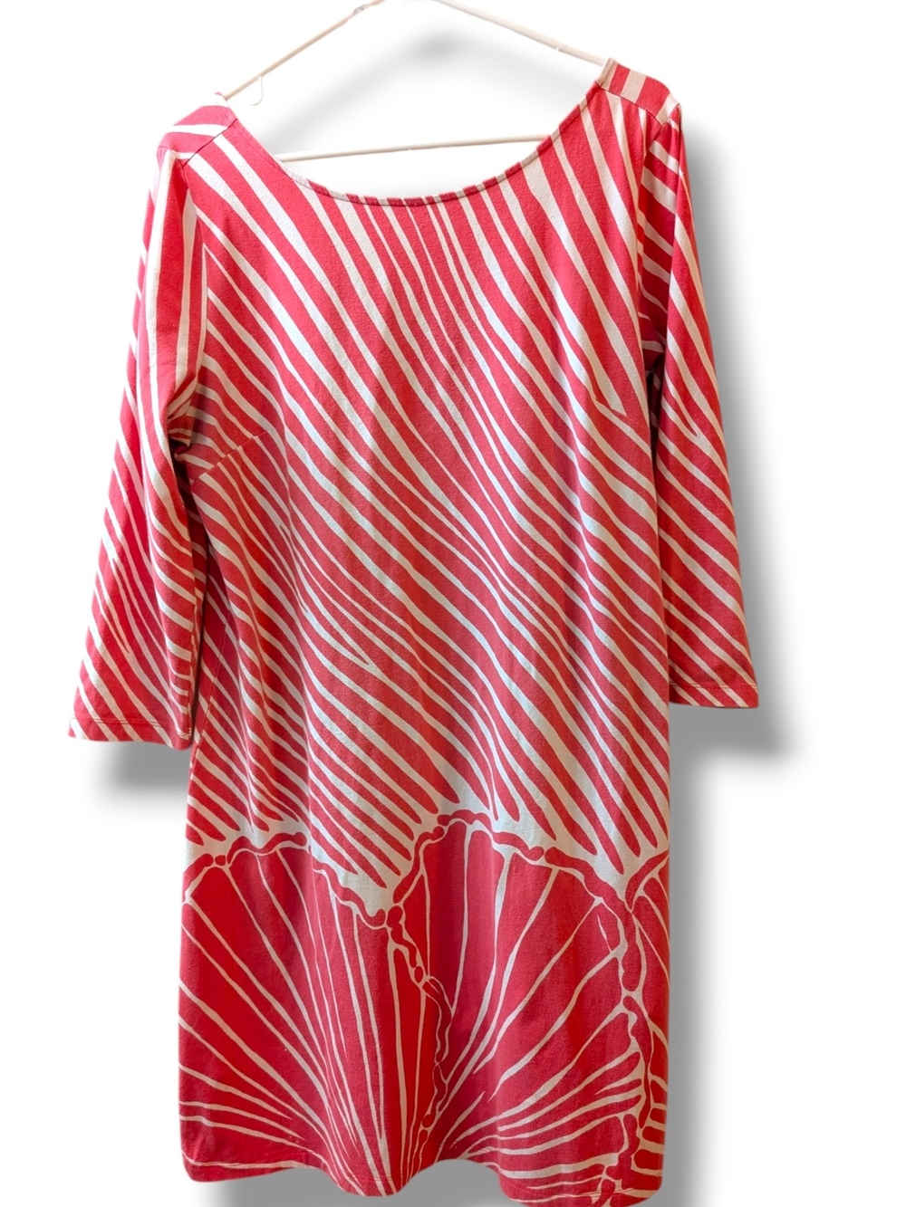 Lilly Pulitzer Topanga Dress in the "Watermelon Shimmy Shell", Size Xl